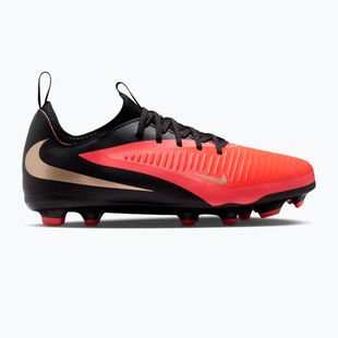 Buty piłkarskie dziecięce Nike Jr. Phantom 6 Low Academy bright crimson/bright crimson/black