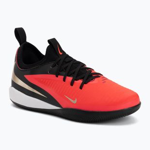 Buty piłkarskie dziecięce Nike Jr. Phantom 6 Low Academy Bright Crimson/Bright Crimson/Black