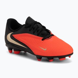 Buty piłkarskie dziecięce Nike Jr. Phantom 6 Low Club bright crimson/bright crimson/black