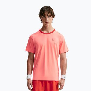 Koszulka męska Nike Court Dri-Fit Advantage atomic pink/picante red/picante red