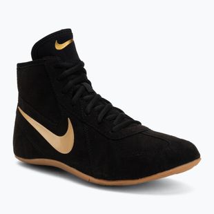 Buty zapaśnicze Nike Footsweep 2 black/metallic gold/gum light brown