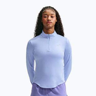 Bluza do biegania damska Nike Swift Dri-FIT UV 1/4-Zip aluminum