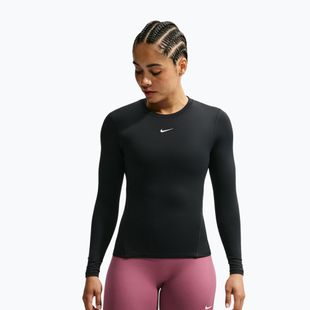 Longsleeve treningowy damski Nike One Fitted black/white