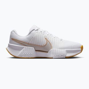 Buty do tenisa damskie Nike GP Challenge Pro white/summit white/linen/light orewood brown