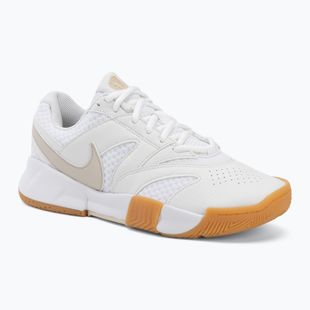 Buty do tenisa damskie Nike Court Lite 4 White/Summit White/Linen/Light Orewood Brown