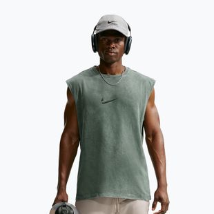 Koszulka treningowa męska Nike Sleeveless T-Shirt camo green/light army