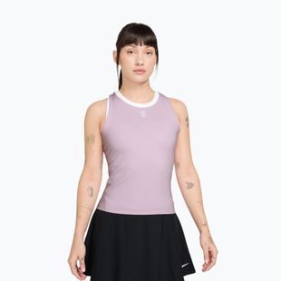 Koszulka damska Nike Court Dri-Fit Advantage bleached lilac/white