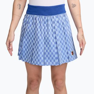 Spódnica tenisowa Nike Court Collection High-Waisted aluminium