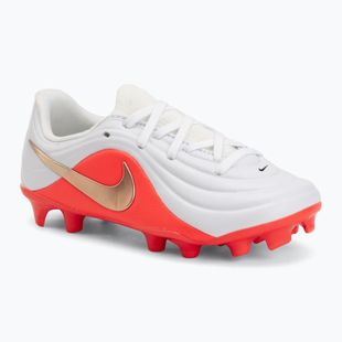 Buty piłkarskie dziecięce Nike Jr. Tiempo Maestro Academy white/bright crimson/blur