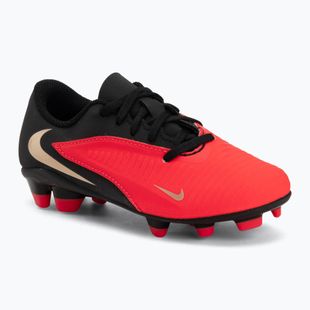 Buty piłkarskie dziecięce Nike Jr. Phantom 6 Low Club bright crimson/bright crimson/black