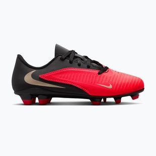 Buty piłkarskie dziecięce Nike Jr. Phantom 6 Low Club bright crimson/bright crimson/black