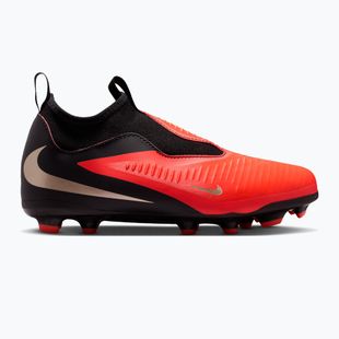 Buty piłkarskie dziecięce Nike Jr. Phantom 6 High Academy Bright Crimson/Bright Crimson/Black