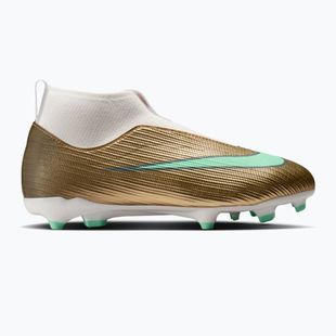 Buty piłkarskie dziecięce Nike Jr. Mercurial Superfly 11 Academy "Kylian Mbappé" MG metallic gold/green glow