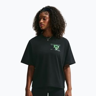 Koszulka do biegania damska Nike Swift Dri-Fit black/no color/illusion green