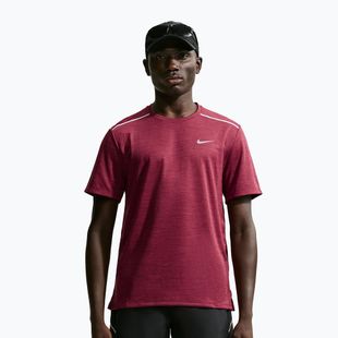 Koszulka do biegania męska Nike Miler Dri-Fit UV tough red/mystic dates