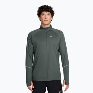 Bluza do biegania męska Nike Miler Dri-Fit UV 1/2 Zip camo green
