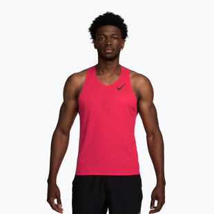 Koszulka do biegania męska Nike AeroSwift fusion red/black