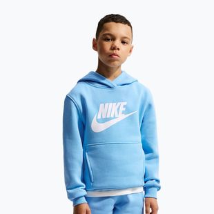 Bluza dziecięca Nike Sportswear Club Fleece football blue/white