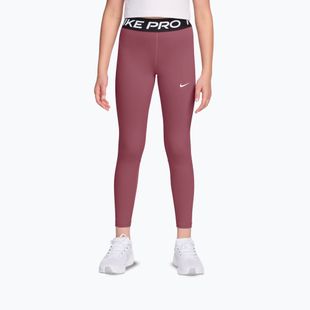 Legginsy dziecięce Nike Pro pink smoke/white
