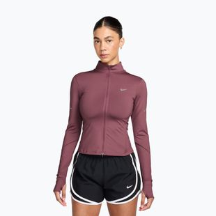 Bluza do biegania damska Nike Swift Dri-Fit Full Zip pink smoke