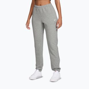 Spodnie damskie Nike Studio Fleece dark grey heather/Sail