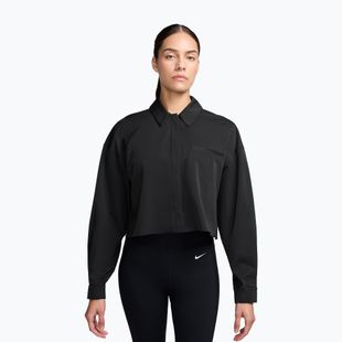 Koszulka treningowa damska Nike 24.7 PerfectStretch black/dark smoke grey