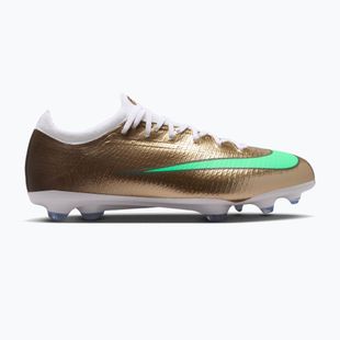 Buty piłkarskie dziecięce Nike Jr. Vapor 17 Pro "Kylian Mbappé" Jr FG Metallic Gold/Green Glow