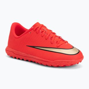 Buty piłkarskie dziecięce Nike Jr. Mercurial Vapor 17 Club bright crimson/blur