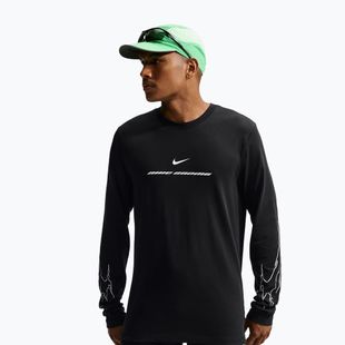 Longsleeve do biegania męski Nike Dri-Fit black