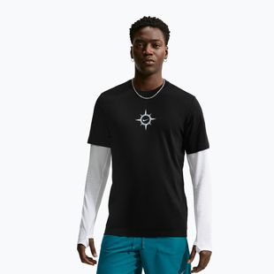 Koszulka do biegania męska Nike Dri-Fit Graphic black/action grape