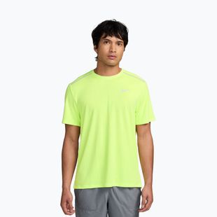 Koszulka do biegania męska Nike Miler Dri-Fit UV light lemon twist
