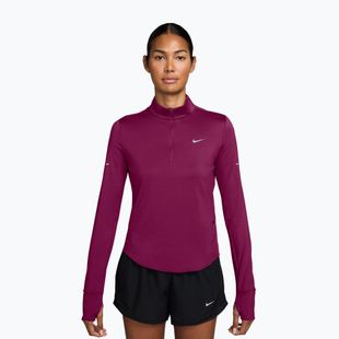 Bluza do biegania damska Nike Swift Dri-FIT UV 1/4-Zip true berry
