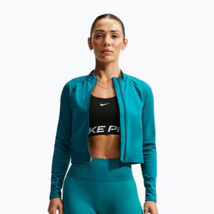 Legginsy damskie Nike Pro Seamless High-Waisted 7/8 bright spruce