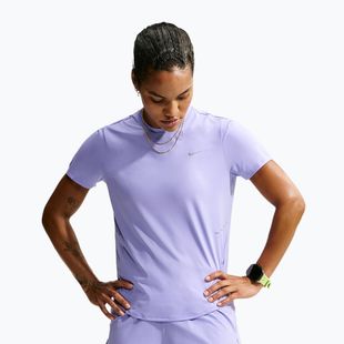 Spodenki do biegania damskie Nike Swift Mid-Rise 2in1 purple pulse