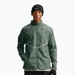 Kurtka do biegania męska Nike Miler Repel UV camo green/camo green