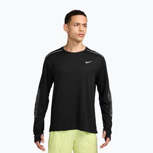 Longsleeve do biegania męski Nike Miler black