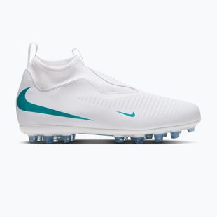 Buty piłkarskie dziecięce Nike Phantom 6 High Academy AG white/white/dusty cactus