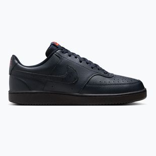 Buty męskie Nike Court Vision Low Next Nature dark obsidian/picante red/dark obsidian