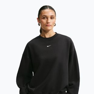 Bluza damska Nike Studio Fleece Medium Weight total black/sail