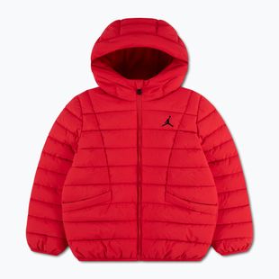 Kurtka dziecięca Jordan Midweight Puffer W/Pipping university red