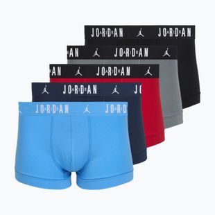 Bokserki męskie Nike Jordan Cotton Trunk 5pk gym red/black