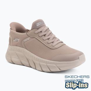 Buty damskie SKECHERS Bobs B Flex Hi Linear Force gray