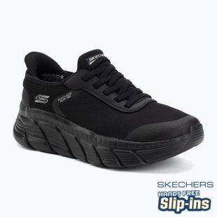 Buty damskie SKECHERS Bobs B Flex Hi Linear Force black