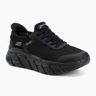 Buty damskie SKECHERS Bobs B Flex Hi Linear Force black