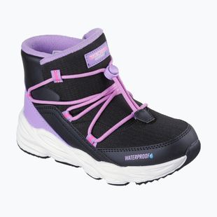 Śniegowce dziecięce SKECHERS Turbo Tread Black