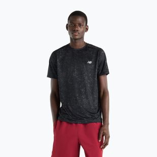 Koszulka męska New Balance Essentials Printed T-Shirt neptune grey