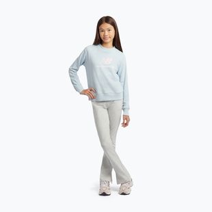 Bluza dziecięca New Balance FT Stacked Logo Crew oxford blue