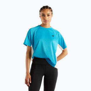 Koszulka do biegania damska New Balance Viz-Tech Run T-Shirt altitude/streamsong