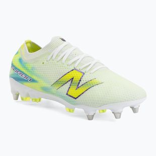 Buty piłkarskie New Balance Furon Elite V9 SG white/alkaline green