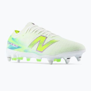 Buty piłkarskie New Balance Furon Elite V9 SG white/alkaline green